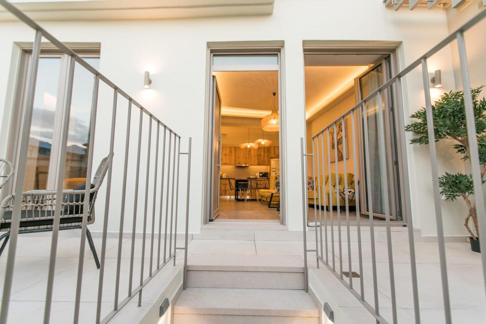 Вилла Ekaterini Luxury House Лефкойя Экстерьер фото
