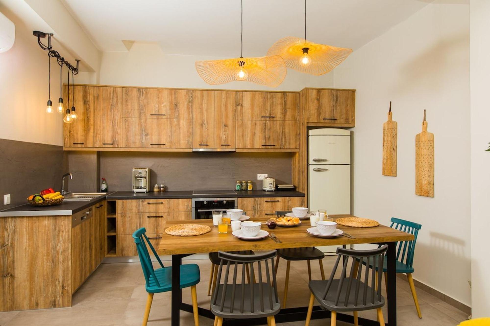 Вилла Ekaterini Luxury House Лефкойя Экстерьер фото