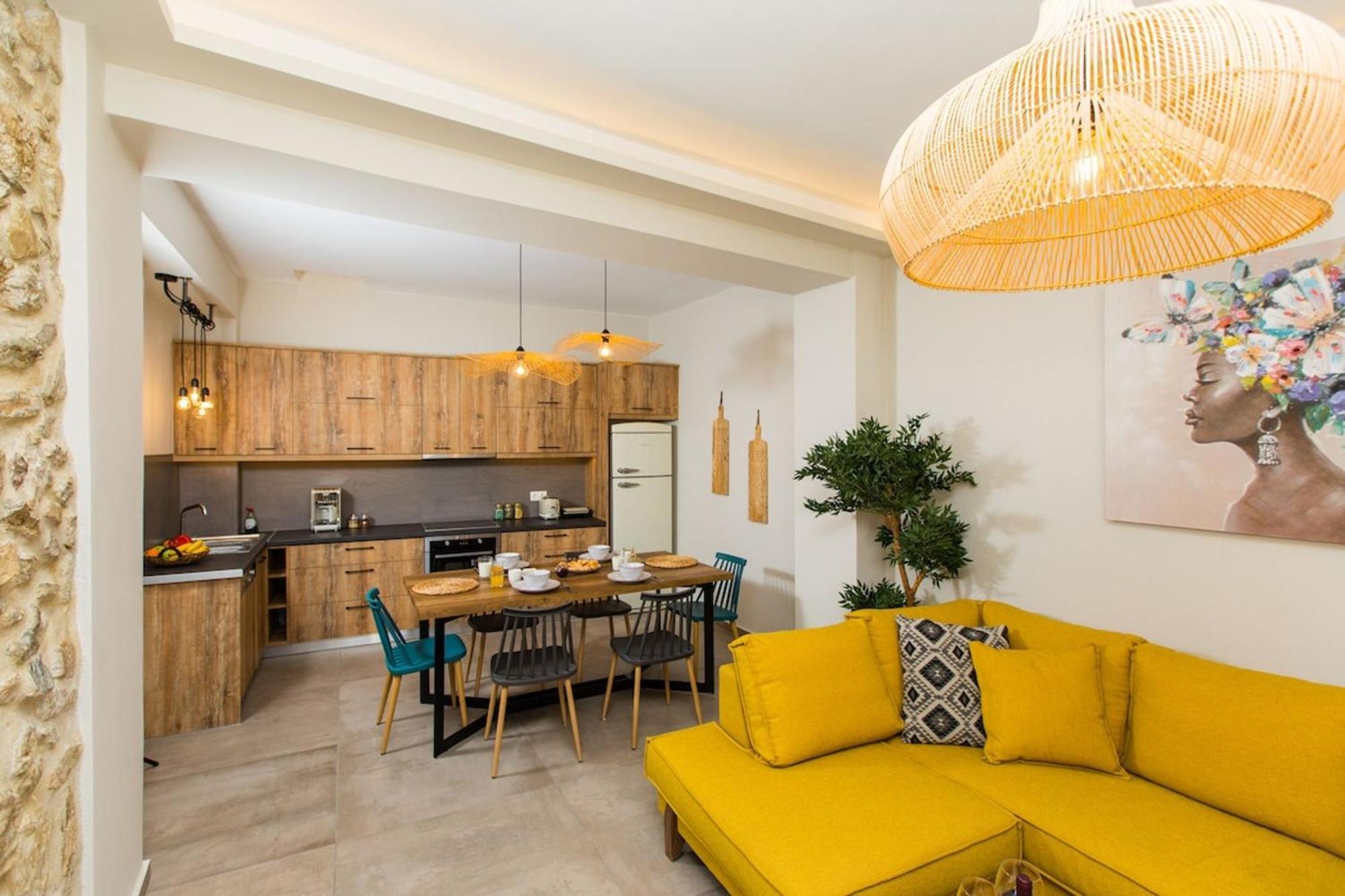 Вилла Ekaterini Luxury House Лефкойя Экстерьер фото