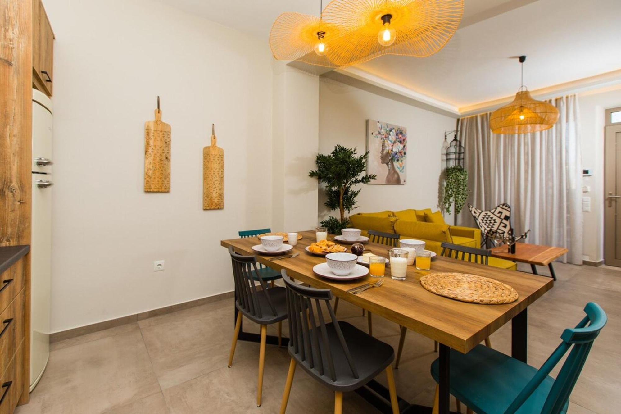 Вилла Ekaterini Luxury House Лефкойя Экстерьер фото