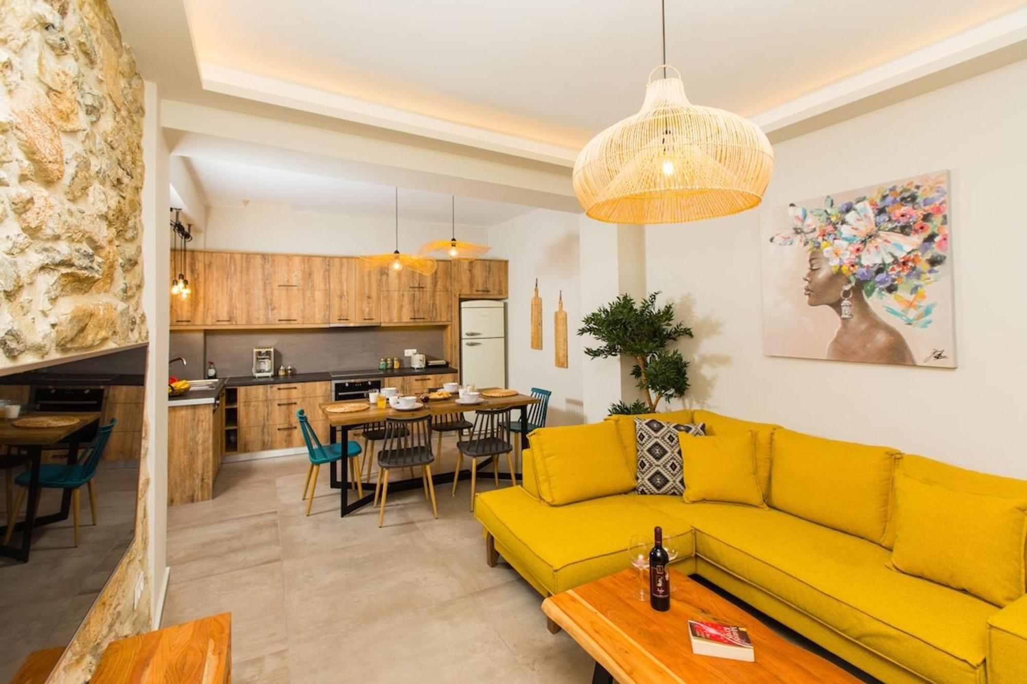 Вилла Ekaterini Luxury House Лефкойя Экстерьер фото